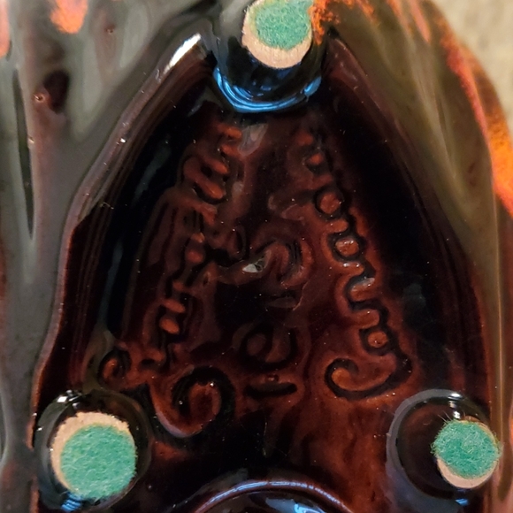 Vintage pottery Evangeline Canada swan dish - Picture 8 of 11